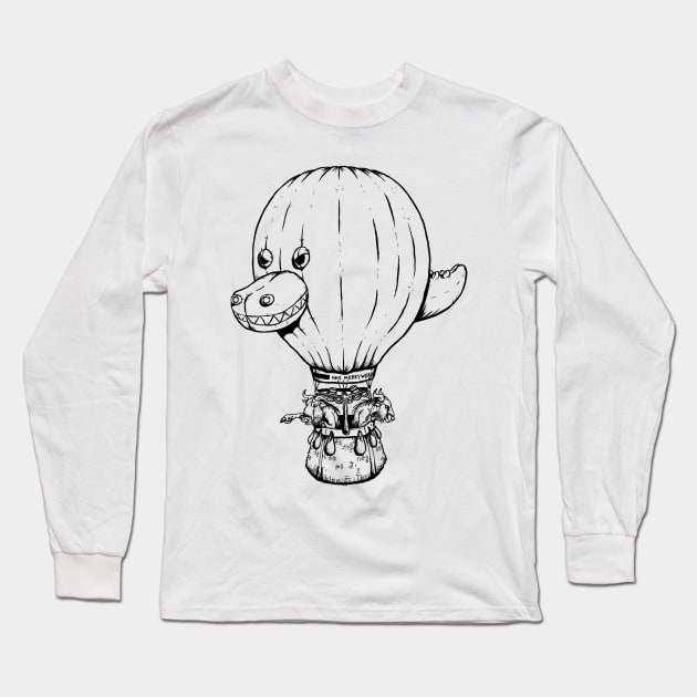 Migration Hack Long Sleeve T-Shirt by AJIllustrates